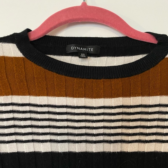 Dynamite Long Sleeve Ribbed Tee - Picture 3 of 3